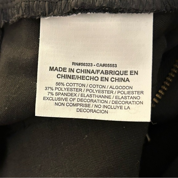 NIKE Golf Pants Women's Black Dri-Fit Size 8 - Picture 6 of 8